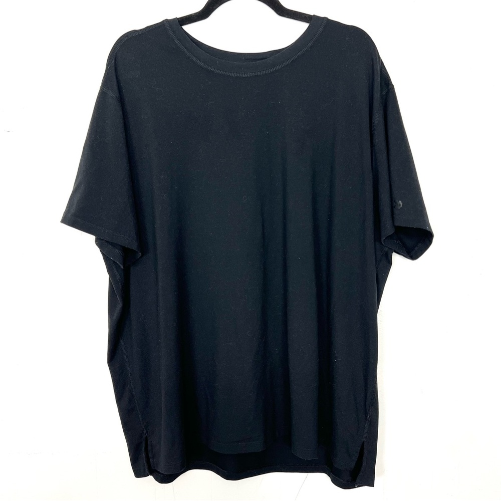 All In Motion Active Crew Neck Short Sleeve‎ T-Shirt Black XXL